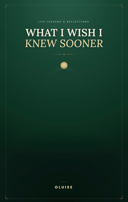 What I WISH I knew sooner